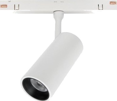 Spectrum 6W RA90 SHIFT skinnespot 24 grader hvit