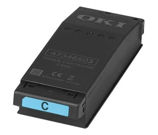 OKI 09006127 / Oki Cyan Toner C650 - Laser toner Blå