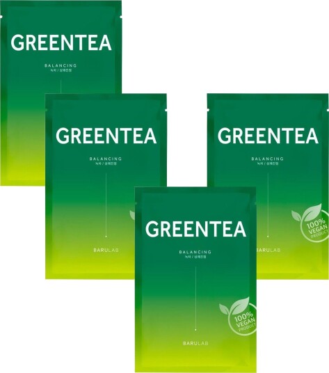 Barulab The Clean Vegan Green Tea Mask - Balanserende