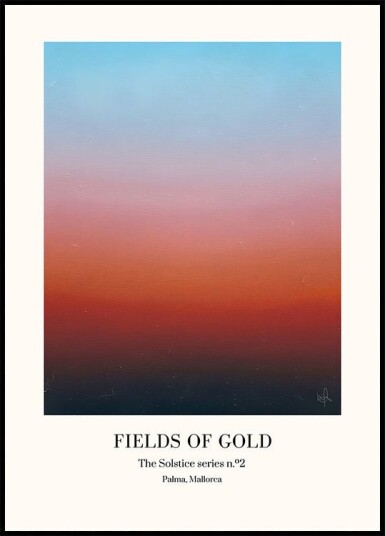Fields of Gold The Solstice Series Nr. 2 Plakat Plakat / 30x40cm Fields of Gold The Solstice Series Nr. 2 Plakat Plakat / 30x40cm