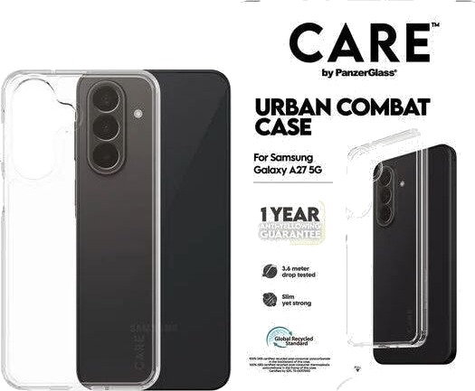CARE by PanzerGlass Urban Combat Case Transparent Samsung Galaxy A27