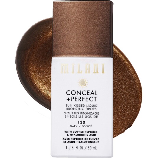 Milani Cosmetics Conceal + Perfect Sun Kissed Liquid Bronzing Dro