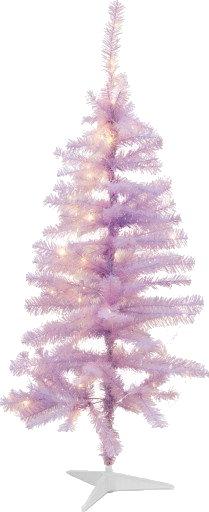 Sirius Happy kunstig juletre med lys lilla 120 cm Sirius Happy kunstig juletre med lys lilla 120 cm