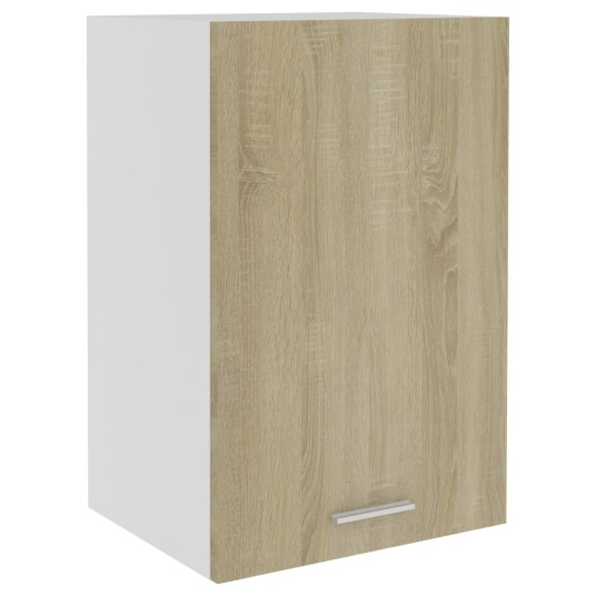 vidaXL Hengende skap sonoma eik 39,5x31x60 cm sponplate