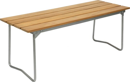 Benk 8 110 cm Ubehandlet Eik / Varmgalvanisert Stål Benk 8 110 cm Ubehandlet Eik / Varmgalvanisert Stål