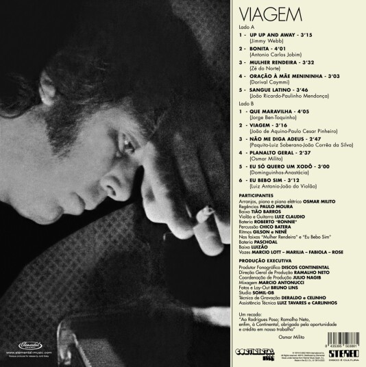 Osmar Milito Viagem LP/Vinyl