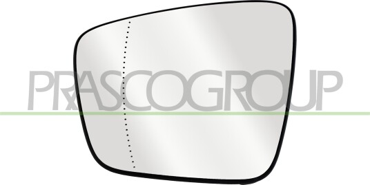 Speilglass ytterspeil PRASCO ME7527514