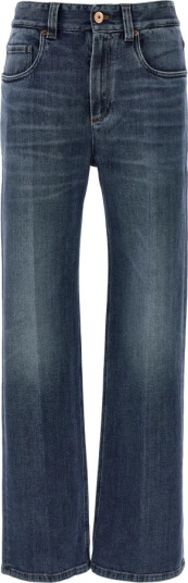 Brunello Cucinelli Dame Jeans Blå XS,