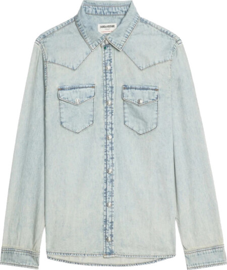 Zadig & Voltaire Dame Bluser & Skjorter Blå M,