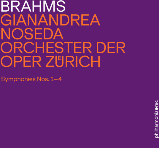 Orchester der Oper Zurich Gianandrea Noseda Brahms: Symphonies 14 CD