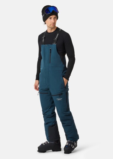 Swedemount St. Anton Bib Pants Dk. Steel Green/Black L Skibukser Swedemount St. Anton Bib Pants Dk. Steel Green/Black L Skibukser