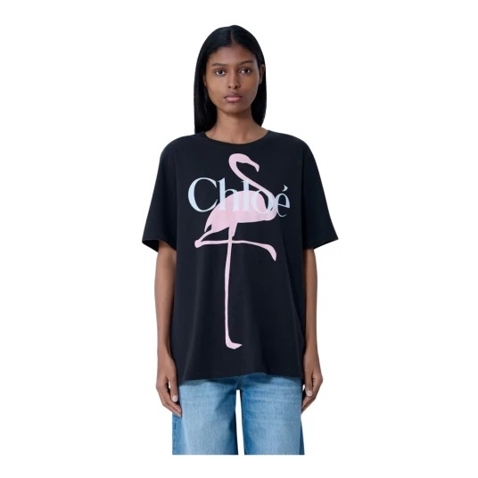 Chloé Dame Topper Svart S Chloé Dame Topper Svart S