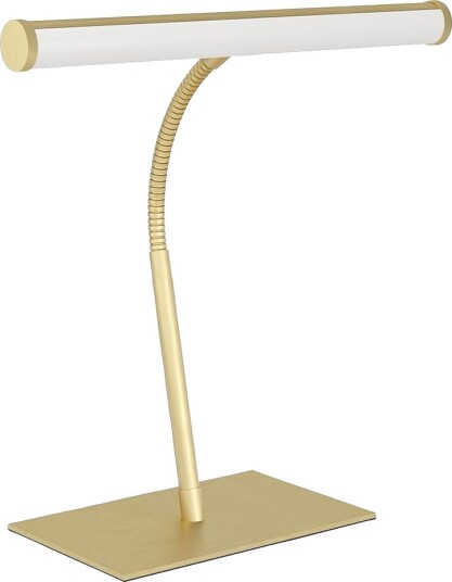EGLO Bordlampe Riccione Børstet messing Messing Bordlamper