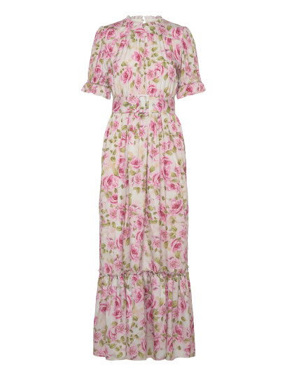 Love Lolina Sophie Maxi Dress - Pink - S