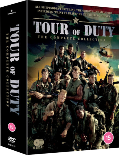 Tour Of Duty / Pliktløpet Den Komplette Serien DVD