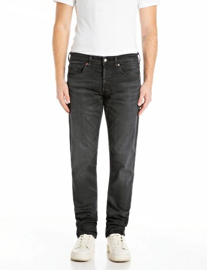 Replay Grover Trousers Straight 573 Eco Plus - Black - 30 x 32 Replay Grover Trousers Straight 573 Eco Plus - Black - 30 x 32