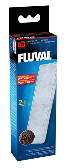 Fluval Poly/Clearmax Filter Cartridge Fluval U3 (126.2482)