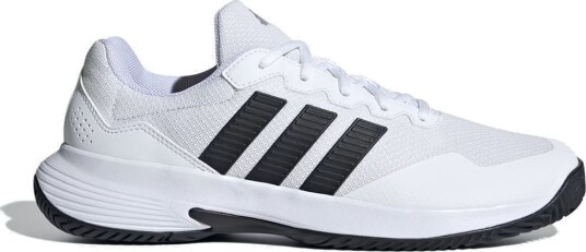 Adidas Gamecourt 2.0 Allcourt Tennis  og padelsko herre White/Black 40 2/3