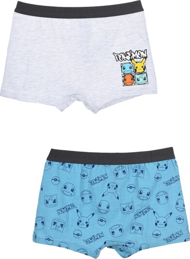 Pokémon Boxer Underbukser 2-Pakk, Flerfarget, 146-152 Pokémon Boxer Underbukser 2-Pakk, Flerfarget, 146-152