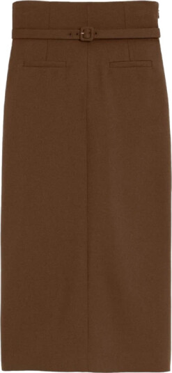 Ami Paris Dame Skjørt Brun L,