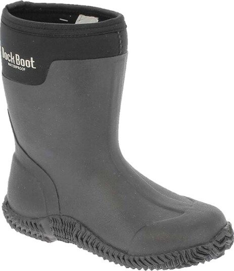 DOCK BOOT "Lista" Gummistøvler Black black 36 DOCK BOOT "Lista" Gummistøvler Black black 36