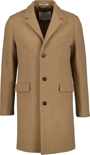 Gant Classic Wool Coat LIGHT TAUPE L