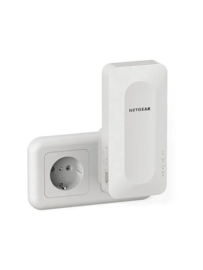 NETGEAR EAX15 - Rekkeviddeutvider for Wi-Fi - Wi-Fi 6 - 2.4 GHz, 5 GHz - i veggen