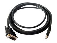 KRAMER C-HM/DM Series C-HM/DM-10 - adapterkabel - HDMI / DVI - 3 m