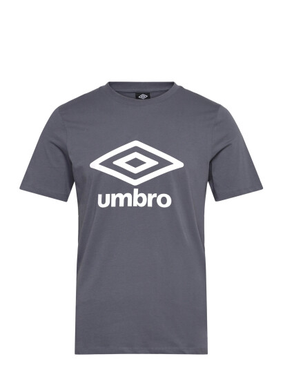 Umbro Large Logo Tee - Grey - M