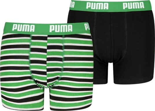 Puma Boxershorts   Everyday   2 pack   Grønn/Svart   Puma   158/164   Boxershorts   158 164