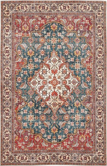 Flatvevd teppe Samaria rød Størrelse: 150 x 230 cm