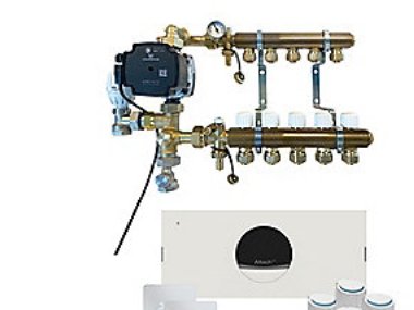 Pettinaroli ALOM7025 05 Pro System 5 Zoner Kvikshunt Trådløst Styresystem Pro Led Hvid Komplet