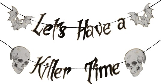 Folat Girlander Let's have a Killer Time Creepy Curiosities 23891