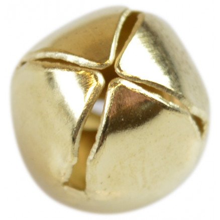 Diverse Jingle Bell Gold 10mm 10 stk