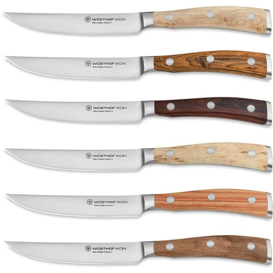 Wüsthof Ikon Biffkniver med Etui Wüsthof Ikon Biffkniver med Etui
