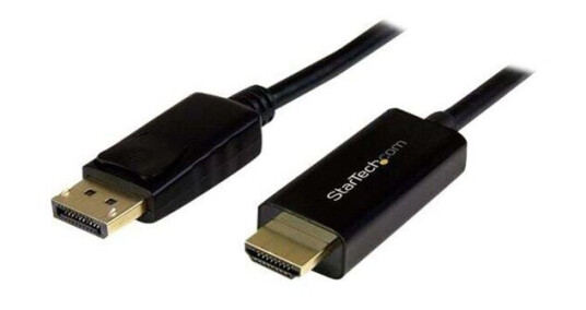 StarTech DisplayPort til HDMI Adapterkabel 4K 30Hz 3 m Svart