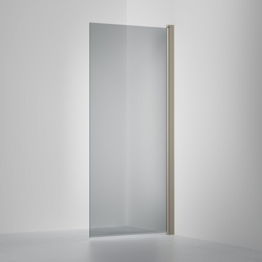 INR Iconic Nordic Rooms Dusjdør Linc 19 Original Måltilpasset Stone / Grått Glass