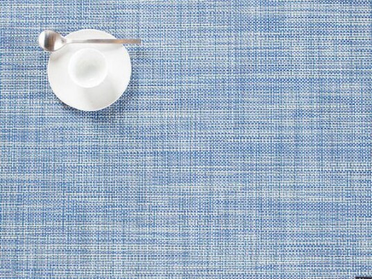 CHILEWICH Mini Basketweave Spisebrikke 36x48cm CHAMBRAY