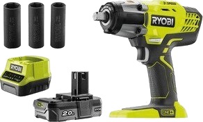 Ryobi Muttertrekker pakke batteri 18V R18IW3 120S ONE+ komplett