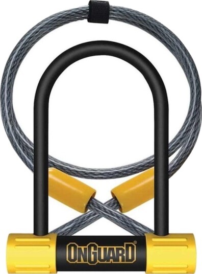 Onguard Sykkellås Bulldog Medium Dt Gul (8015M)