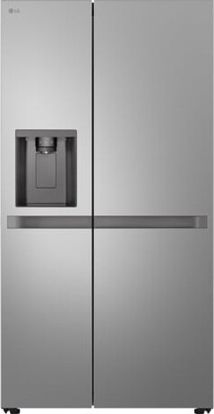 LG Side-by-side Kombiskap 417L Rustfritt Stål med Vann- og Isdispenser GSLC40PYPE