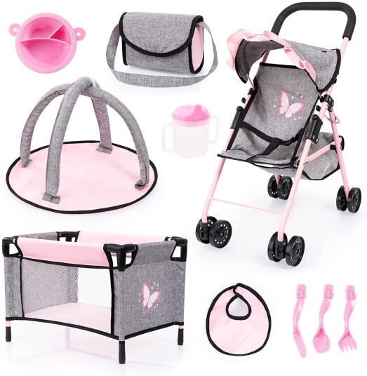 Bayer Buggy Set with Butterflies 21533AB Bayer Buggy Set with Butterflies 21533AB