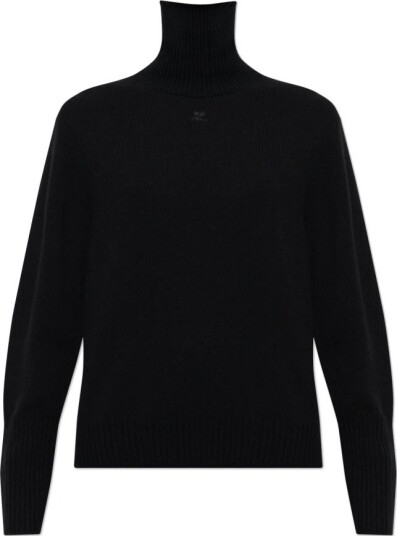 Courrèges Dame Strikkevarer Svart M, Courrèges Dame Strikkevarer Svart M,
