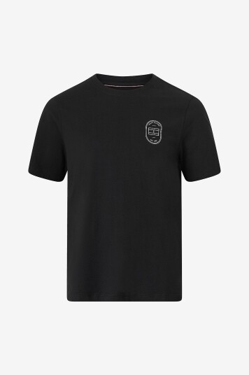 Tommy Hilfiger   T skjorte Brand Love Roundel Tee   Svart