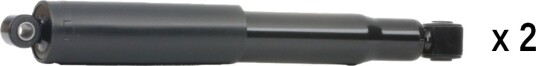 RIDEX 854S20369 Støtdemper