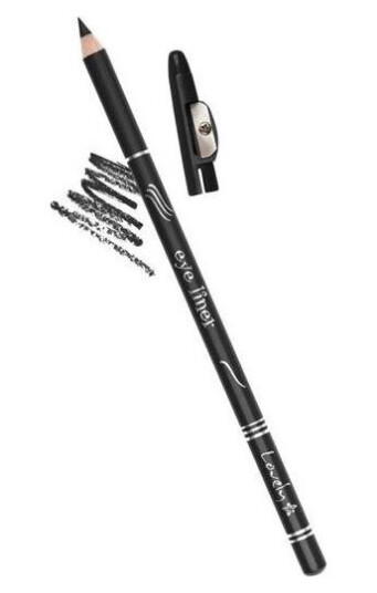 LOVELY_Eye Liner with Sharpener Black 1.8g