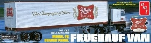 AMT 1/25 Fruehauf 40´Semi Trailer - Miller Beer
