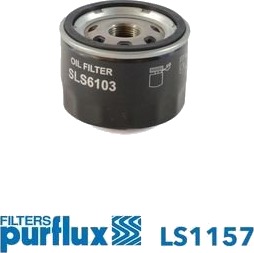 PURFLUX LS1157 Oljefilter PURFLUX LS1157 Oljefilter