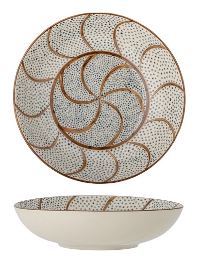 Bloomingville Heikki Bowl - Multi/patterned - 4 L