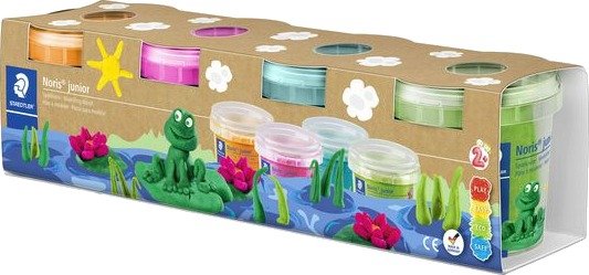 Modelleringsleire STAEDTLER 4pk neon